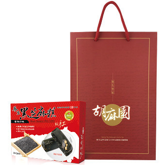 養生芝麻糕禮袋組3入(300g/盒)