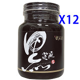 純黑芝麻醬(12瓶)(600g X12)(團購限定)
